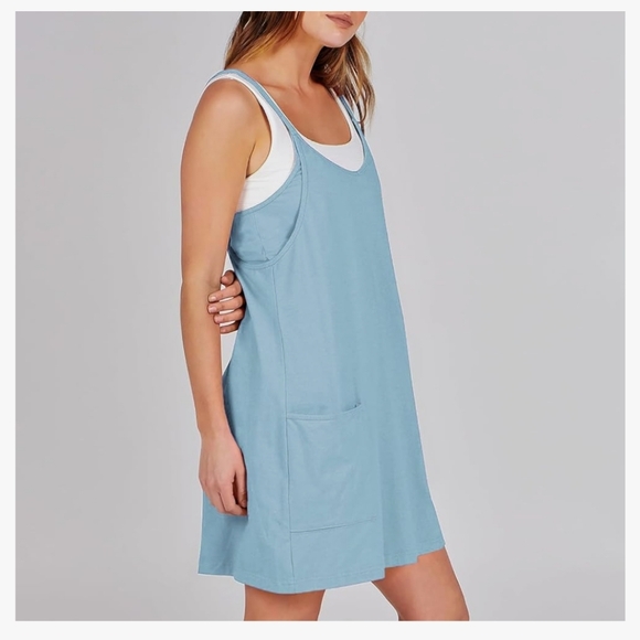 None Pants - SAGE Green Tennis dress with shorts romper Size XL